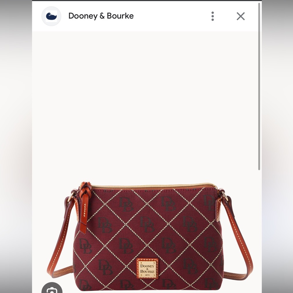 Dooney & Bourke Maxi Quilt Crossbody Pouchette